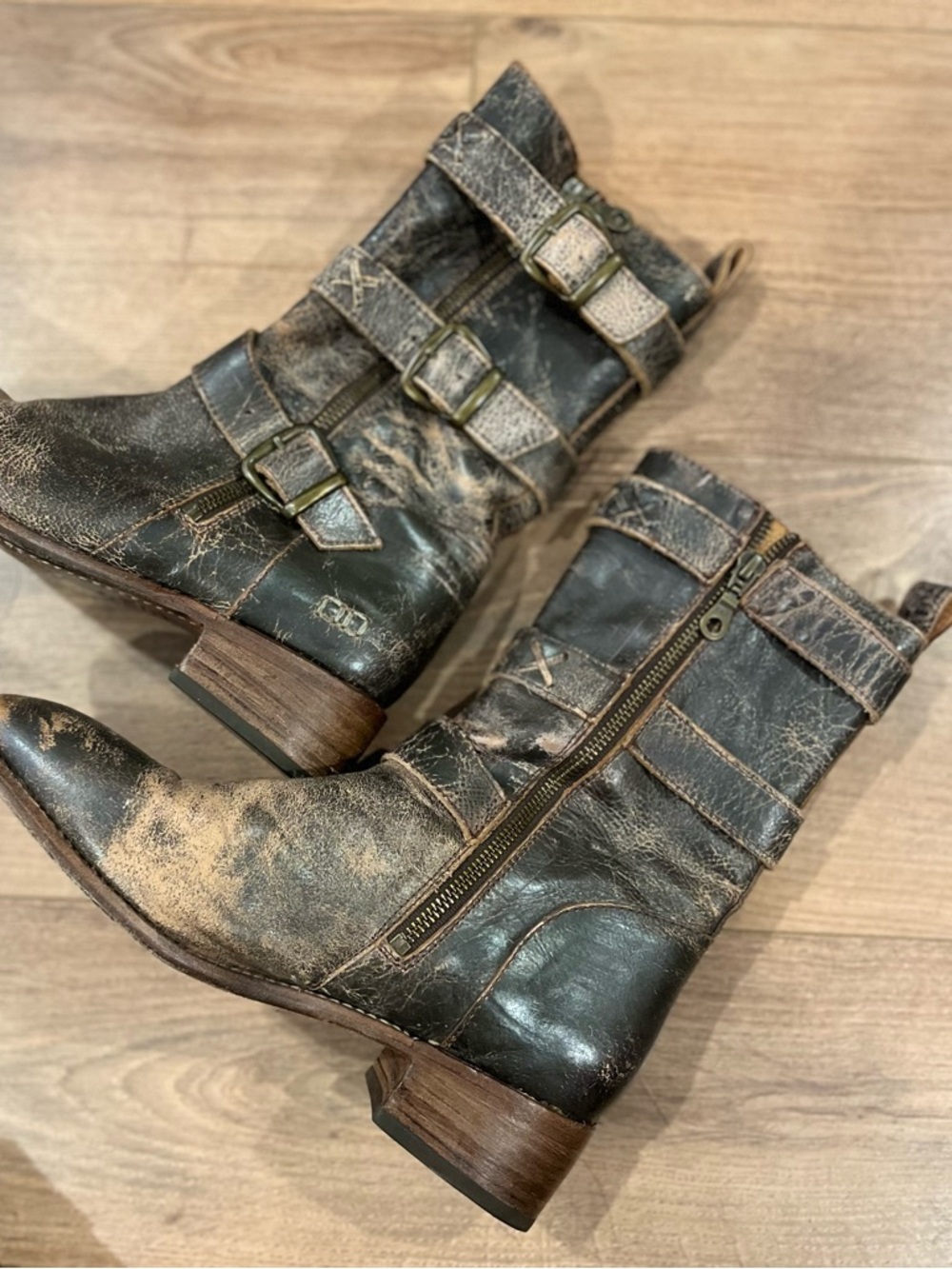 Bed Stu Blanchett Boot in Teak Lux Leather